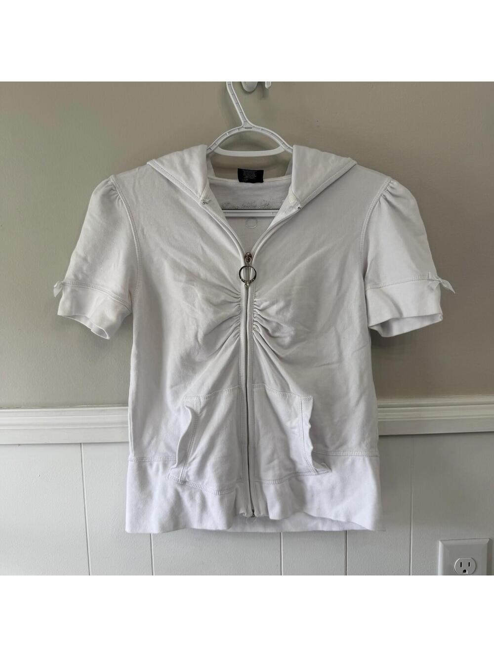 Victoria's Secret Sexy Little Things Bridal Bride Short Sleeve Hoodie Sz S